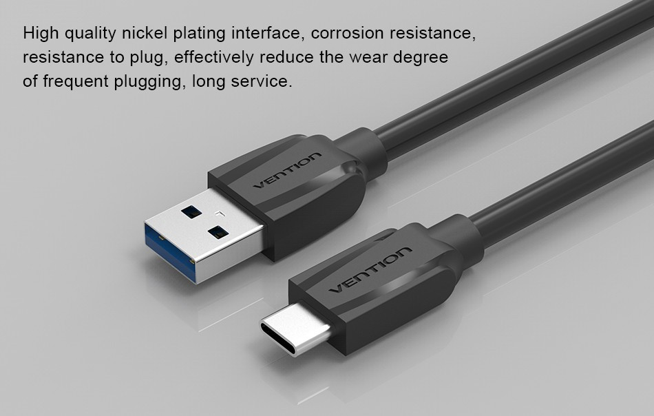 Vention VAS-A47 Type-C 3.0 USB Data Sync Charge Cable For Xiaomi Nokia Macbook MX5