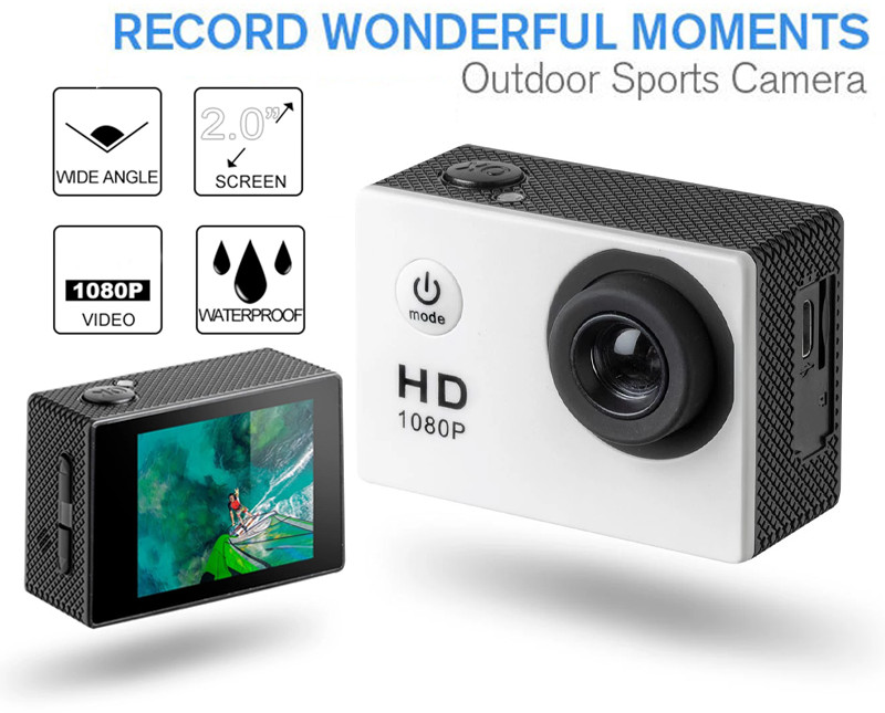 Camera Sport iUni Dare 50i Full HD 1080P, 5M, Waterproof, Alb | Okazii.ro