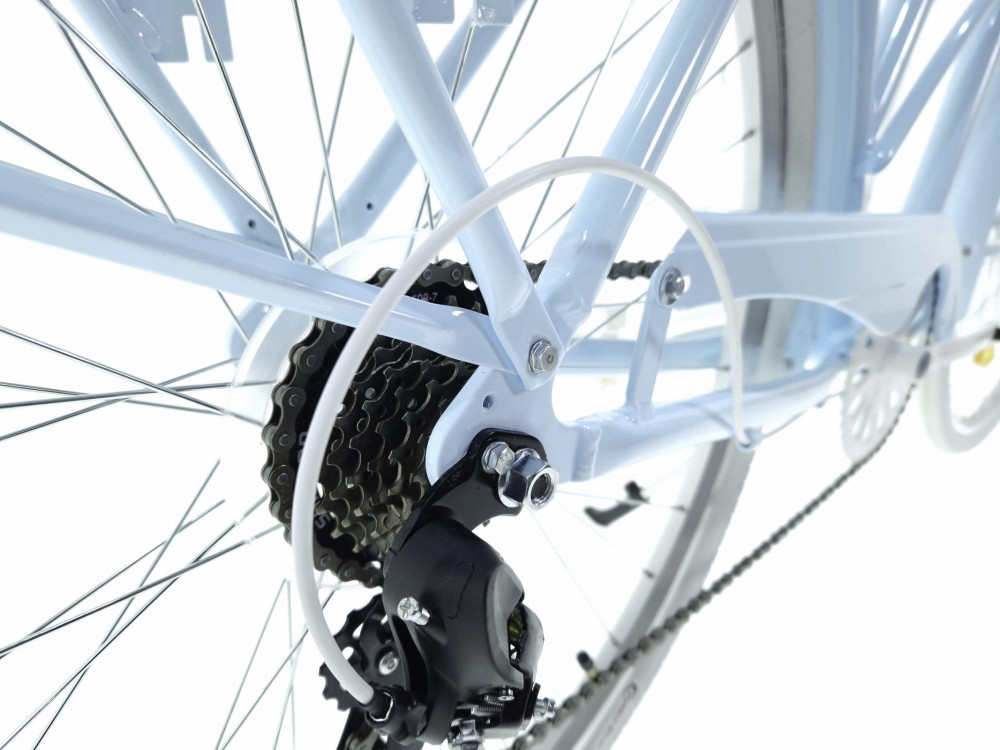 Pedali Bianchi Per Bici Vintage Schwinn Stingray Krate – Piattaforma Cromata 1/2'', Cruiser ENIX