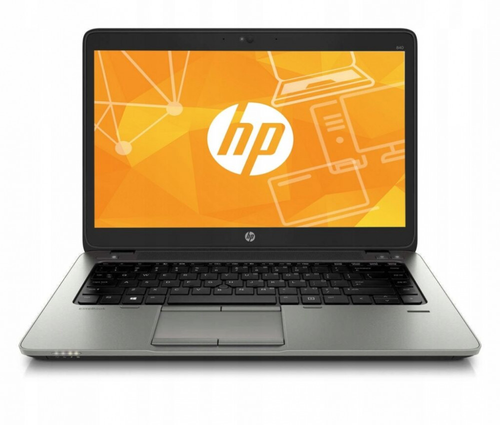 Ordinateur Portable HP EliteBook 840 G2 I5 – Noir, Occasion, Bon état De Fonctionnement
