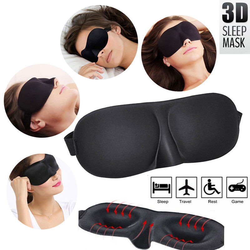 Masca ochi 3D pentru dormit, calatorie, etc | Okazii.ro