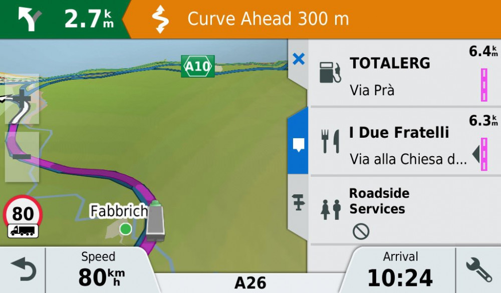 Stabilire de rute personalizate pentru camioane