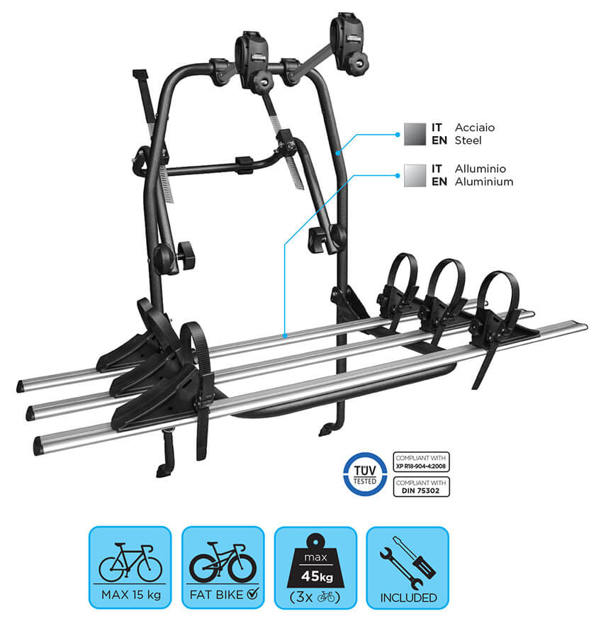 Suport biciclete pe haion