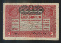 austroungaria 1917-2 koroane-circulata-codaA1 foto