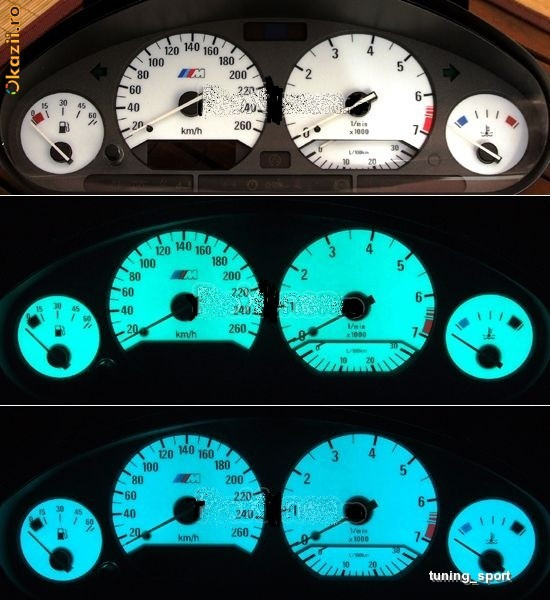 ceasuri plasma bord pentru bmw e36/e36/e39 si pentru ford focus1 si mondeo  | arhiva Okazii.ro