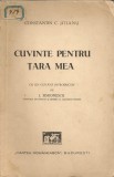 Constantin C. Jitianu - Cuvinte pentru tara mea - 1935