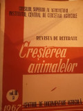 REVISTA DE REFERATE -CRESTEREA ANIMALELOR -VOL.3