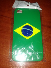 Husa Iphone 4/4G cu steagul Braziliei foto