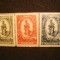Serie - A 80a Anv. a Printului Jean II 1920 Lichtenstein ,3 val.