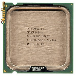 Procesor Intel Celeron D 3,06 GHZ 346 SL9BR Socket 775