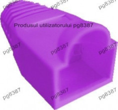 Protector mufe UTP,protector RJ45 - violet - 129397 foto