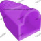 Protector mufe UTP,protector RJ45 - violet - 129397