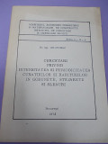 CERCETARI PRIVIND INTENSITATEA CURATIRILOR IN GORUNETE,STEJARETE ,SLEAURI, 1975*