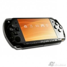 PSP 3004 piano black slim ,camera go ! originala, casti, incarcator,cablu USB, 5 jocuri UMD originale card 8GB foto