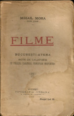 Mihail Mora - Filme / Bucuresti - Atena ( Note de calatorie cu prilejul casatoriei Principilor mostenitori ) - 1921 foto