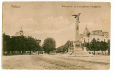 264 - PLOIESTI - Monumentul Vanatorilor - old postcard - unused - 1925 foto