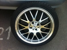 SET 4 JANTE ASA AR1 ( BBS ) 18 X 8J ET35 PRINDERE 4X100 ANVELOPE 225 40 18 foto