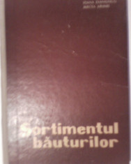 Sortimentul bauturilor (manual pentru scolile profesionale comerciale)-Ioan Evangheliu,Mircea Abunei foto