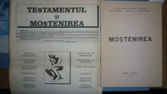 Mostenirea , Testamentul si Mostenirea pe intelesul tututror, revista,Brosura foto