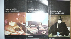 Istoria Artei Moderne, Elie Faure, 2 + 1 volume foto