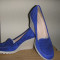 PRET LICHIDARE STOC ! Pantofi dama Carvela Kurt Geiger Originali ,piele intoarsa albastru electric,talpa ortopedica Sz 40 noi foarte comozi!