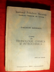 Th.Badescu -IPB - Tehnologie Chim. si Petrochimica -1980 --Curs foto