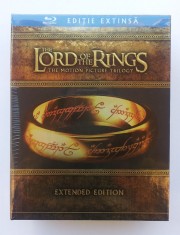 Stapanul inelelor - Trilogia - Editie extinsa (The Lord Of The Rings - The Motion Picture Trilogy - Extended Edition) / Blu-Ray / nou / sigilat foto