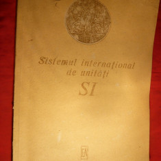 Sistemul International de Unitati - SI - Ed. 1989