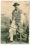 301 - ETHNIC man, Port Popular national - old postcard - unused, Necirculata, Printata