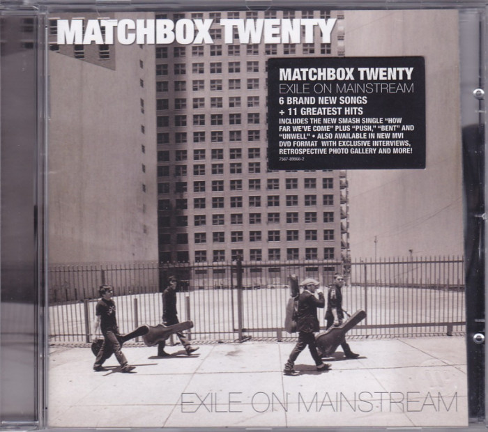 CD Rock: Matchbox Twenty - Exile on Mainstream ( 2007, original, 6 piese noi )