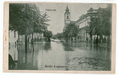 1651 - LUGOJ ( 2 ) - Inundatiile catastrofale din 1910 - old postcard - unused foto