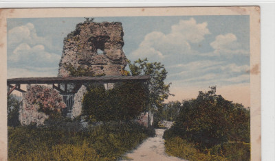 B71242 turnu Severin Ruinele Turnului lui Sever foto