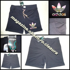 PANTALONI NEGRI TREI SCURTI BERMUDE BARBATI firma ADIDAS 100% BUMBAC 2 BUZUNARE ROTUNDE SPORT FITNESS SOFAT PANTALON SLIP SORT SORTURI BARBATESTI foto