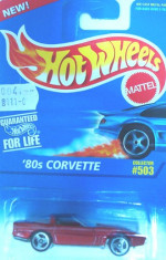 HOT WHEELS --&amp;#039;80 CORVETTE ++1799 DE LICITATII !! foto