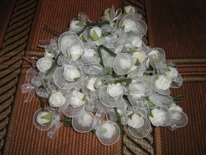 Set cocarde piept nunta/ Set cocarde invitati/ Set flori de pus in piept foto mare Set cocarde piept nunta/ Set cocarde invitati/ Set flori de pus in piept foto mare