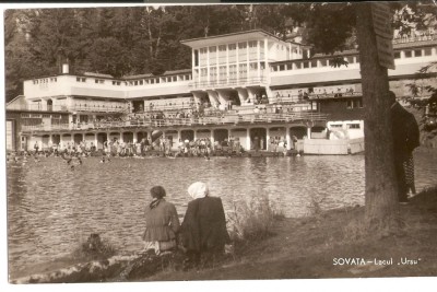 R-9871 Romania, RPR, Sovata, Lacul &amp;quot;Ursul&amp;quot;, necirculata foto