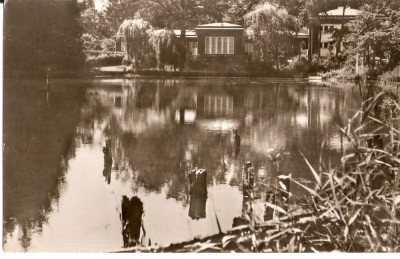 R-9868 Romania, RPR, Sovata, Lacul Negru, circulata foto