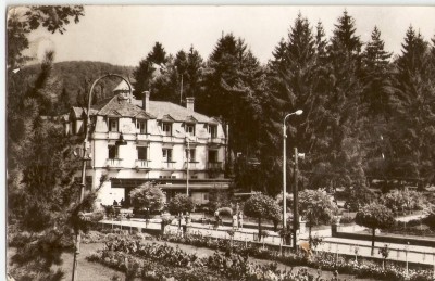 R-9867 Romania, RPR, Sovata, Vedere din statiune, circulata foto