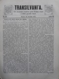 Cumpara ieftin Transilvania , Foaia Asociatiunii transilvane , Brasov , nr. 20 , 1870