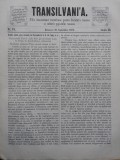 Cumpara ieftin Transilvania , Foaia Asociatiunii transilvane , Brasov , nr. 18 , 1870