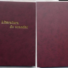 N. Georgescu , Literatura de scandal , 1938 , prima si ultima editie aparuta