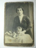 1 - FOTOGRAFIE DE COLECTIE - ATEL. FOTO. HERMINE HEITZ - SEBES - INCEPUT 1900