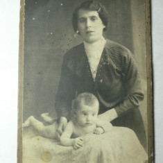 1 - FOTOGRAFIE DE COLECTIE - ATEL. FOTO. HERMINE HEITZ - SEBES - INCEPUT 1900