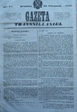 Cumpara ieftin Gazeta Transilvaniei , Brasov , nr. 15 , 1858