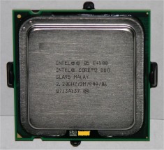 Procesor Intel Core 2 Duo E4500 , 2,2 GHz, 2MB L2 cache, FSB 800Mhz, Socket 775 foto