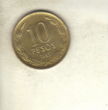 Bnk mnd Chile 10 pesos 1995, America Centrala si de Sud