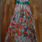 Rochie maxi bustiera S M L, floral print summer chic vearing