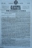 Gazeta Transilvaniei, Brasov, Nr. 27, 1858, Editie Princeps, Bibliofilie, Format A3