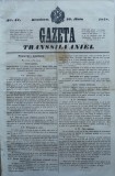 Cumpara ieftin Gazeta Transilvaniei , Brasov , nr. 41 , 1858