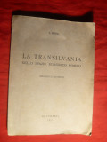 I.Moga - La Transilvania nello spazio economico romeno -ed. 1941